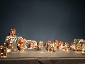 Preparación village Navidad 2014